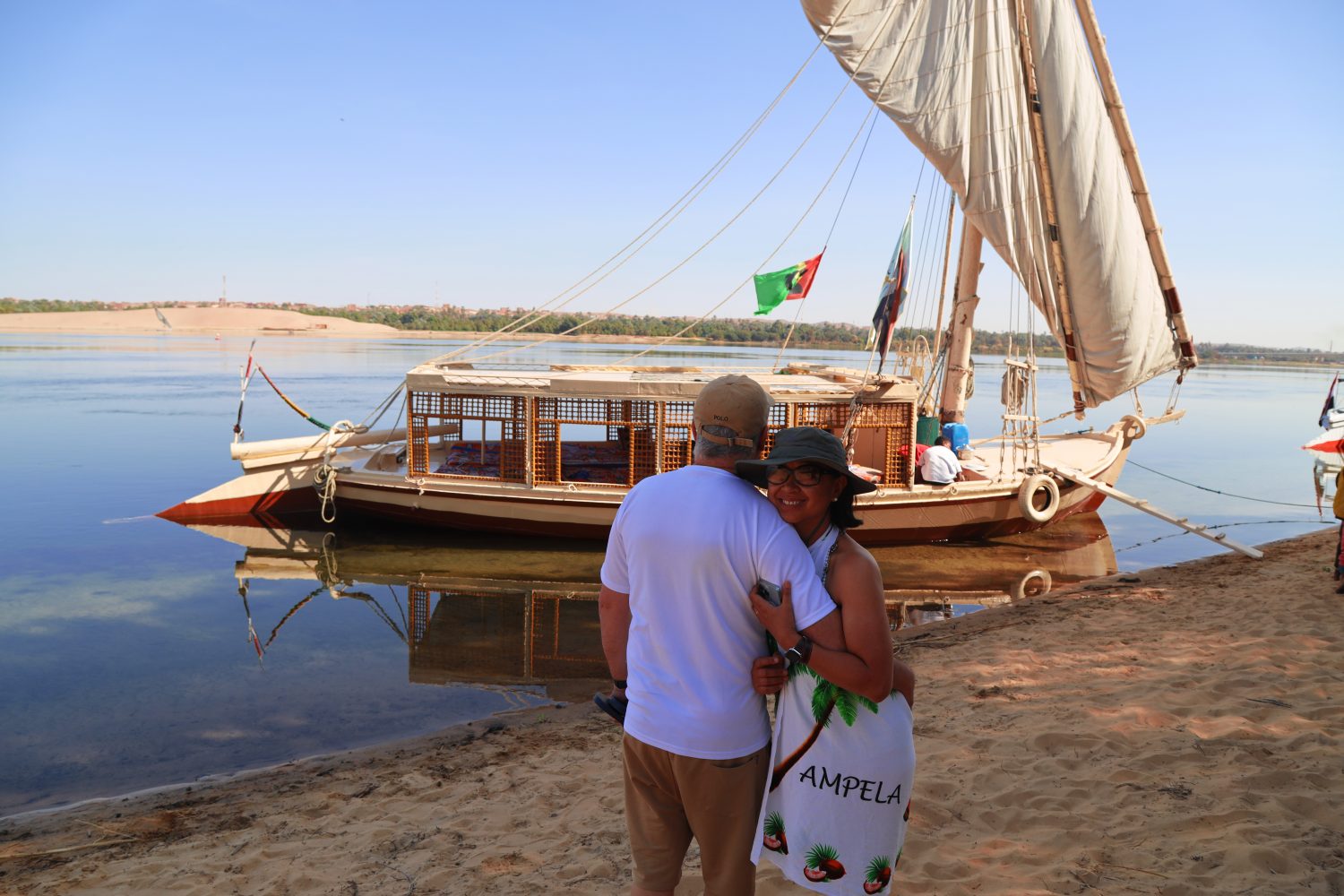 Aswan Felucca Kemet Travel Clients