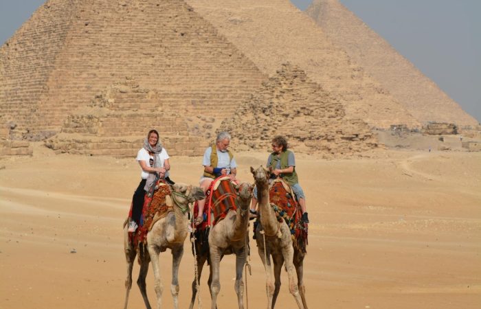 Camel Ride at the Pyramids