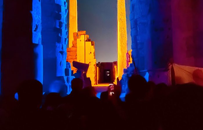 Light Show at Karnak Temple